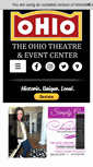 Mobile Screenshot of ohiotheatretoledo.org